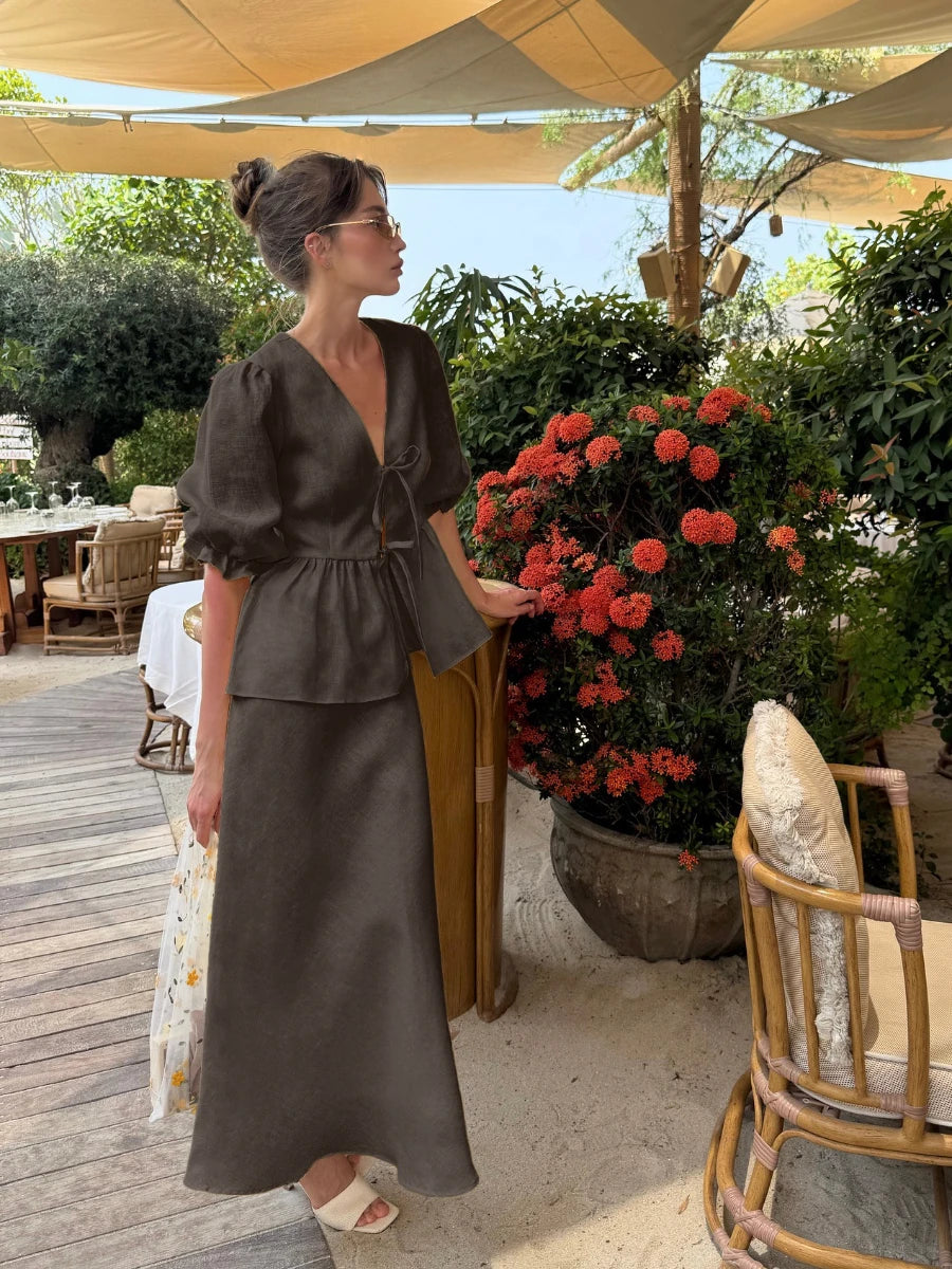 Women's 100% Cotton Sienna Set