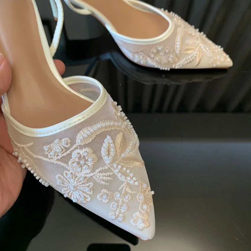 Brand Designer White Women Shoes