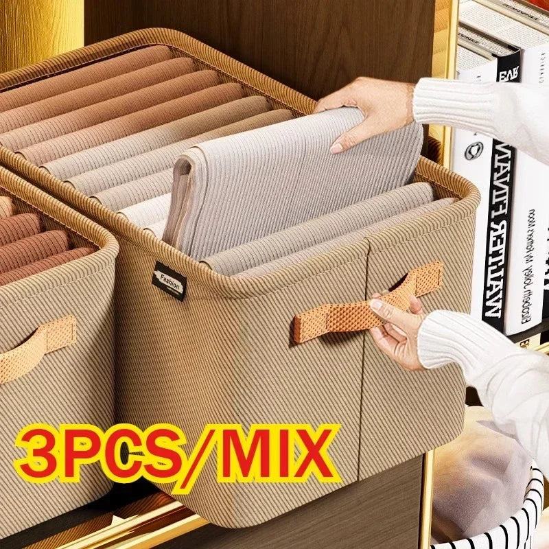 Storage Box Wardrobe Clothes Storage Organizers