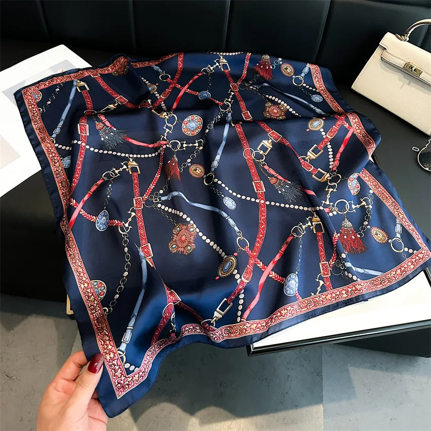 Luxury Small Square Scarf