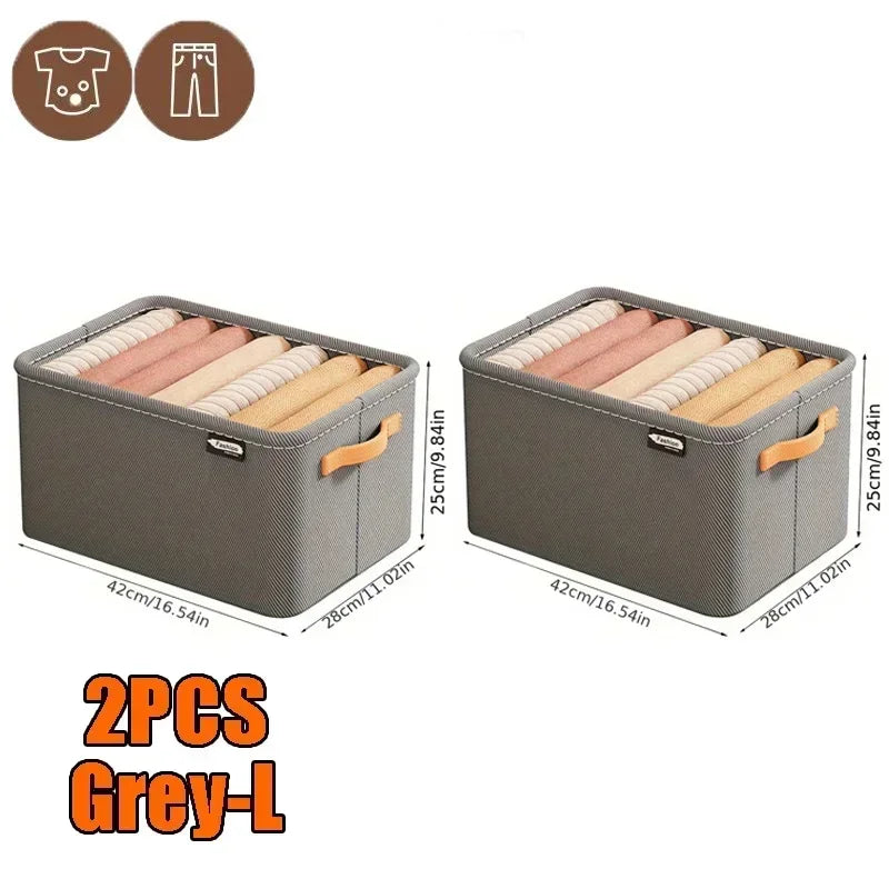 Storage Box Wardrobe Clothes Storage Organizers