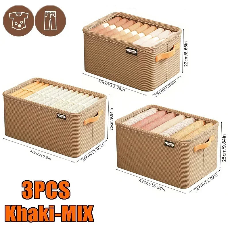 Storage Box Wardrobe Clothes Storage Organizers