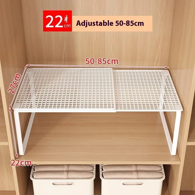 Clothes Retractable Wardrobe Storage Layered Organizer