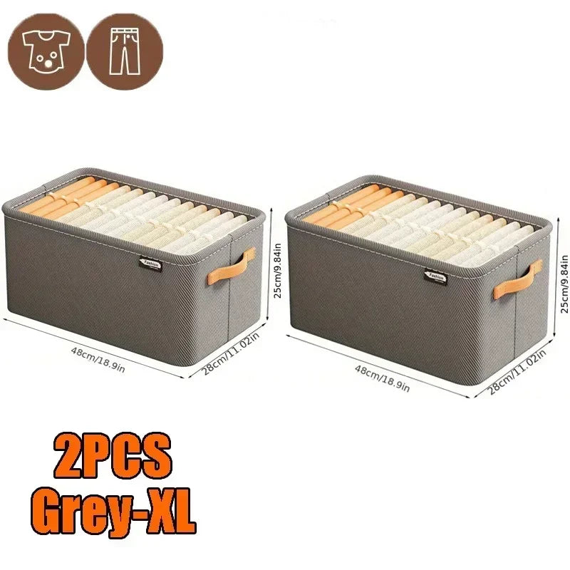 Storage Box Wardrobe Clothes Storage Organizers