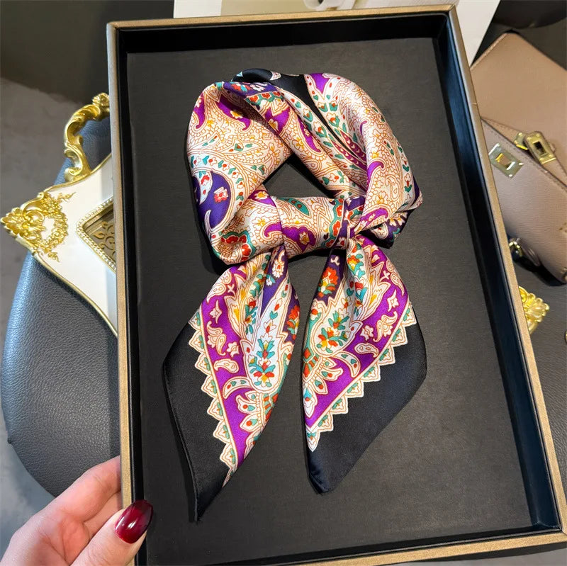 Luxury Small Square Scarf