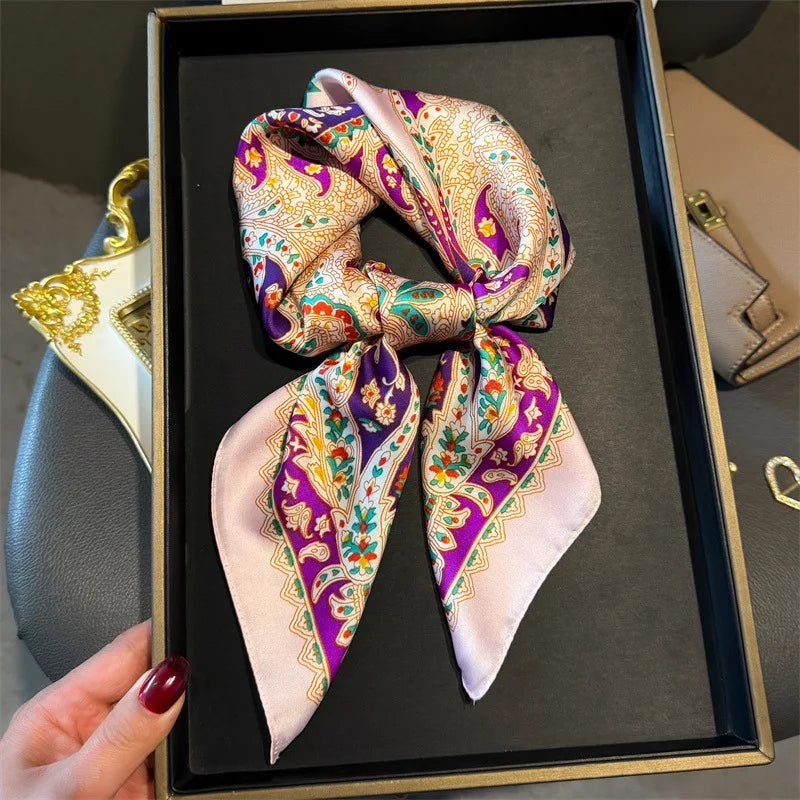 Luxury Small Square Scarf