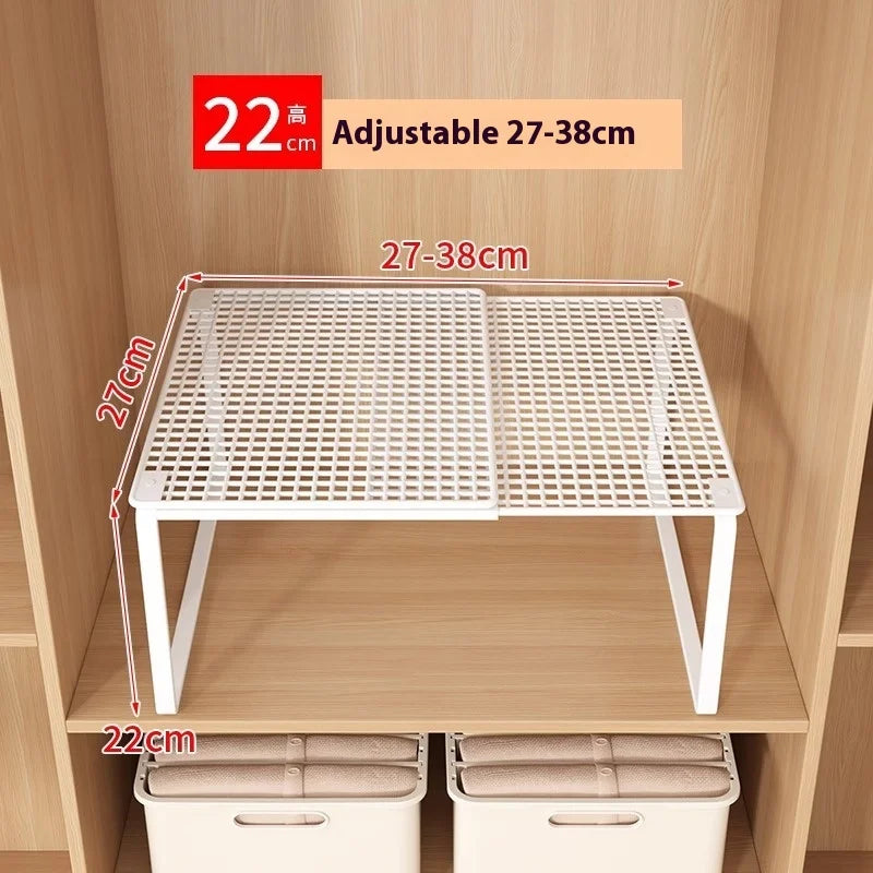 Clothes Retractable Wardrobe Storage Layered Organizer