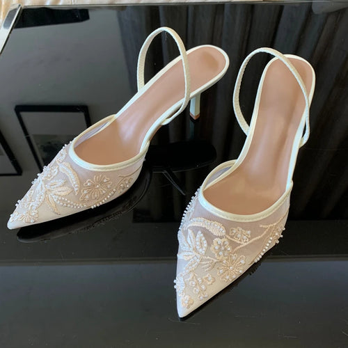 Brand Designer White Women Shoes