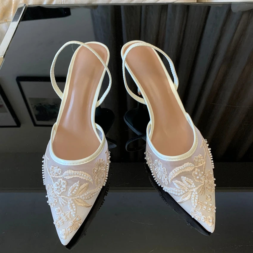Brand Designer White Women Shoes