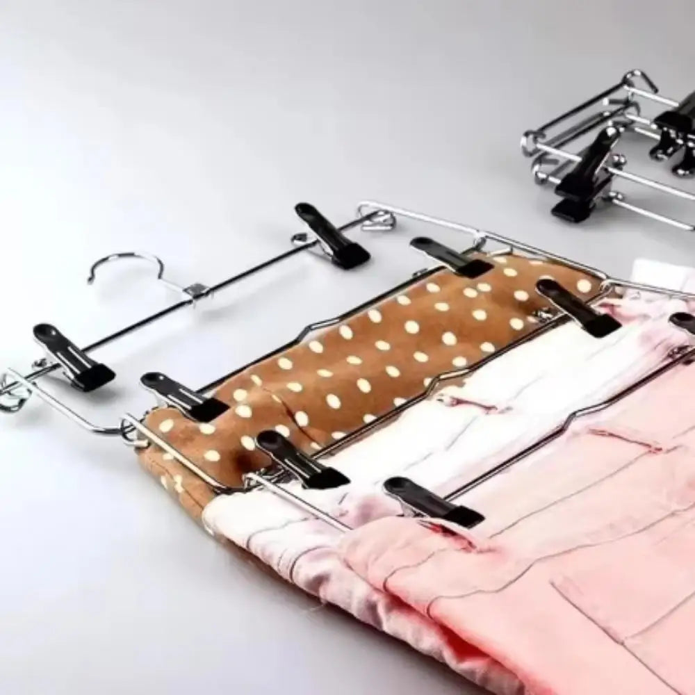 Multi-Functional Hanger Storage Skirt Rack