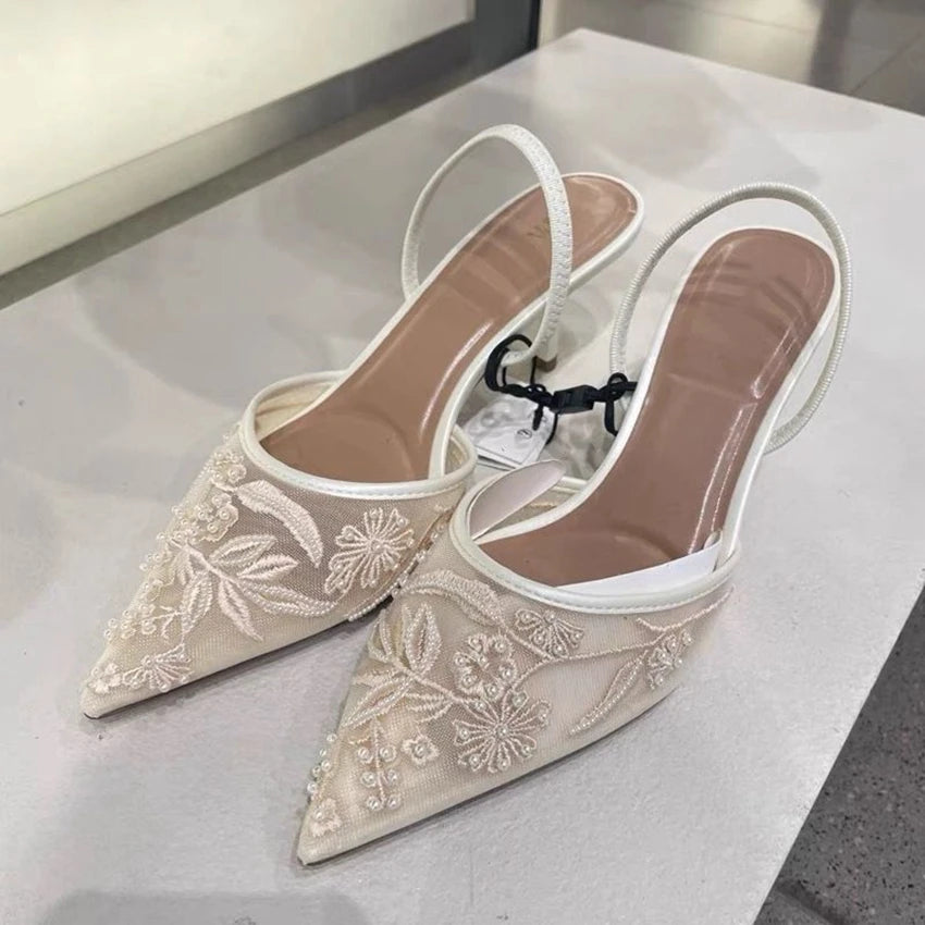 Brand Designer White Women Shoes
