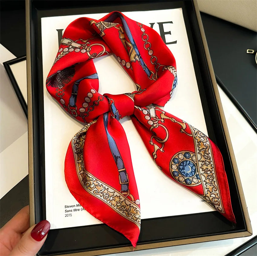 Luxury Small Square Scarf