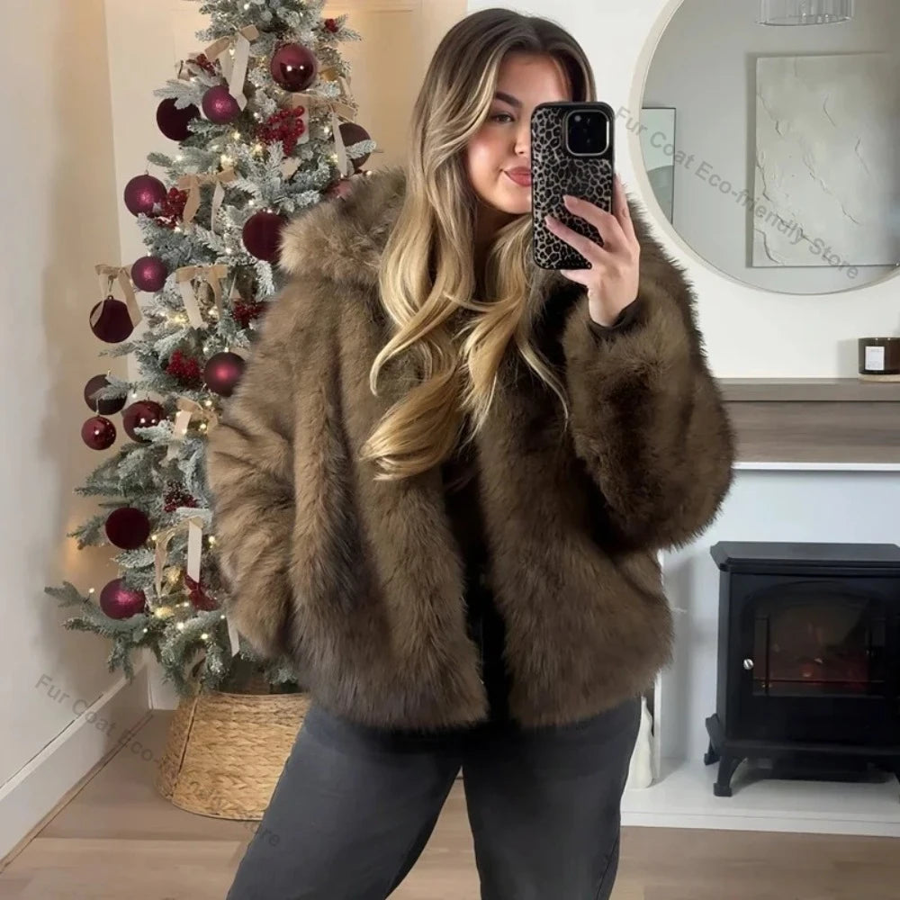Women's Faux Fur Coat