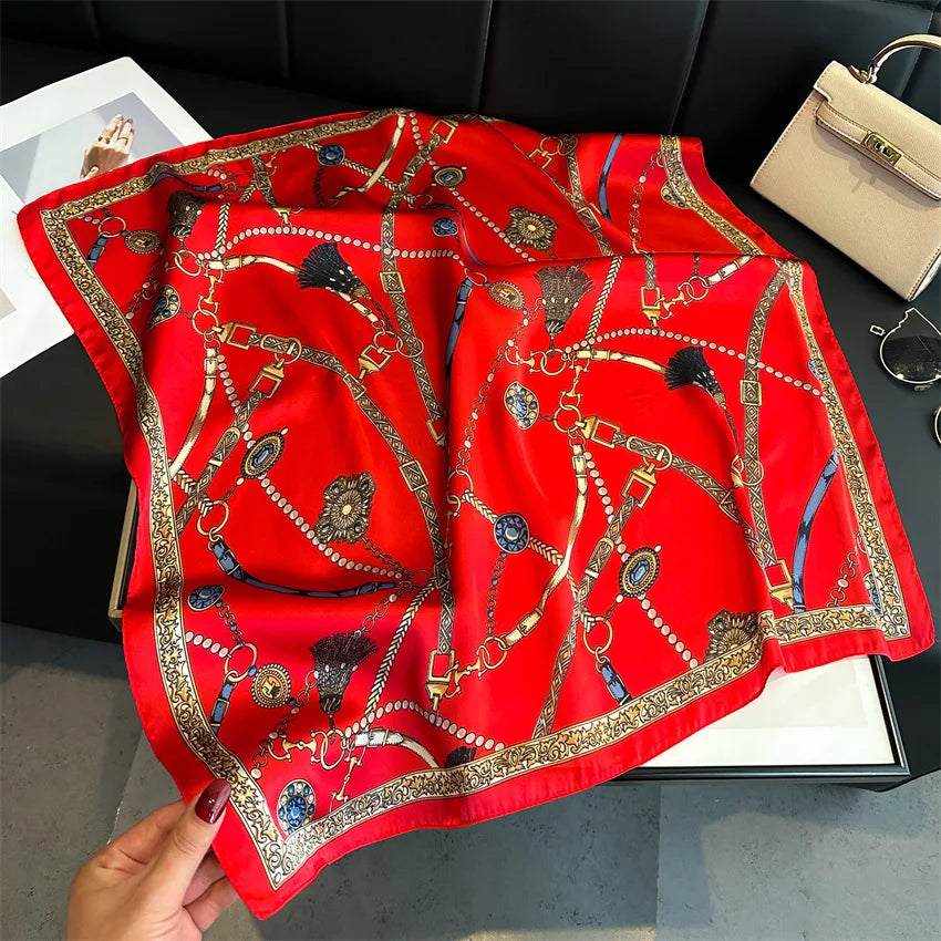 Luxury Small Square Scarf