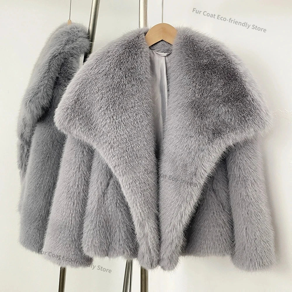 Women's Faux Fur Coat