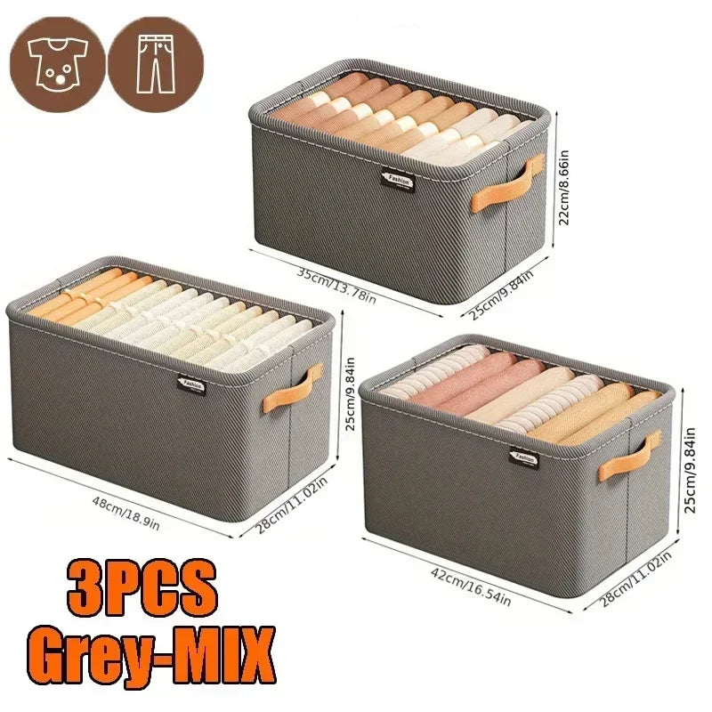 Storage Box Wardrobe Clothes Storage Organizers