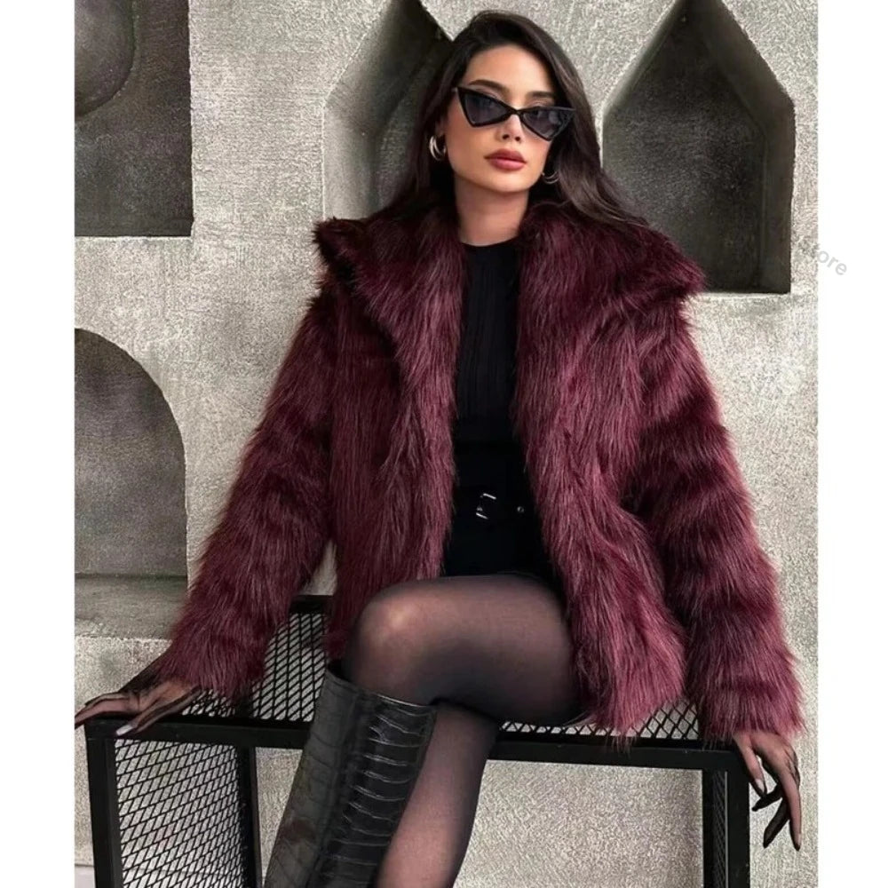 Women's Faux Fur Coat