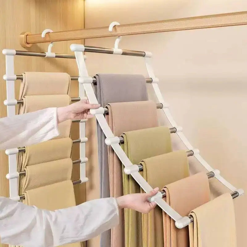 Multi-Layer Pants Hanger Closet Organizer