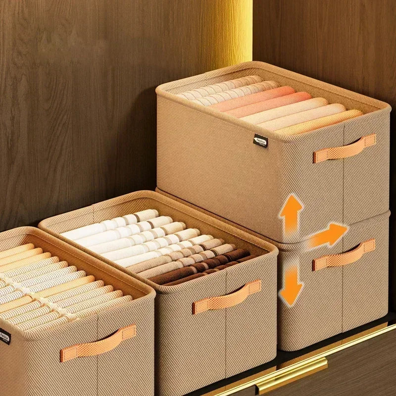 Storage Box Wardrobe Clothes Storage Organizers