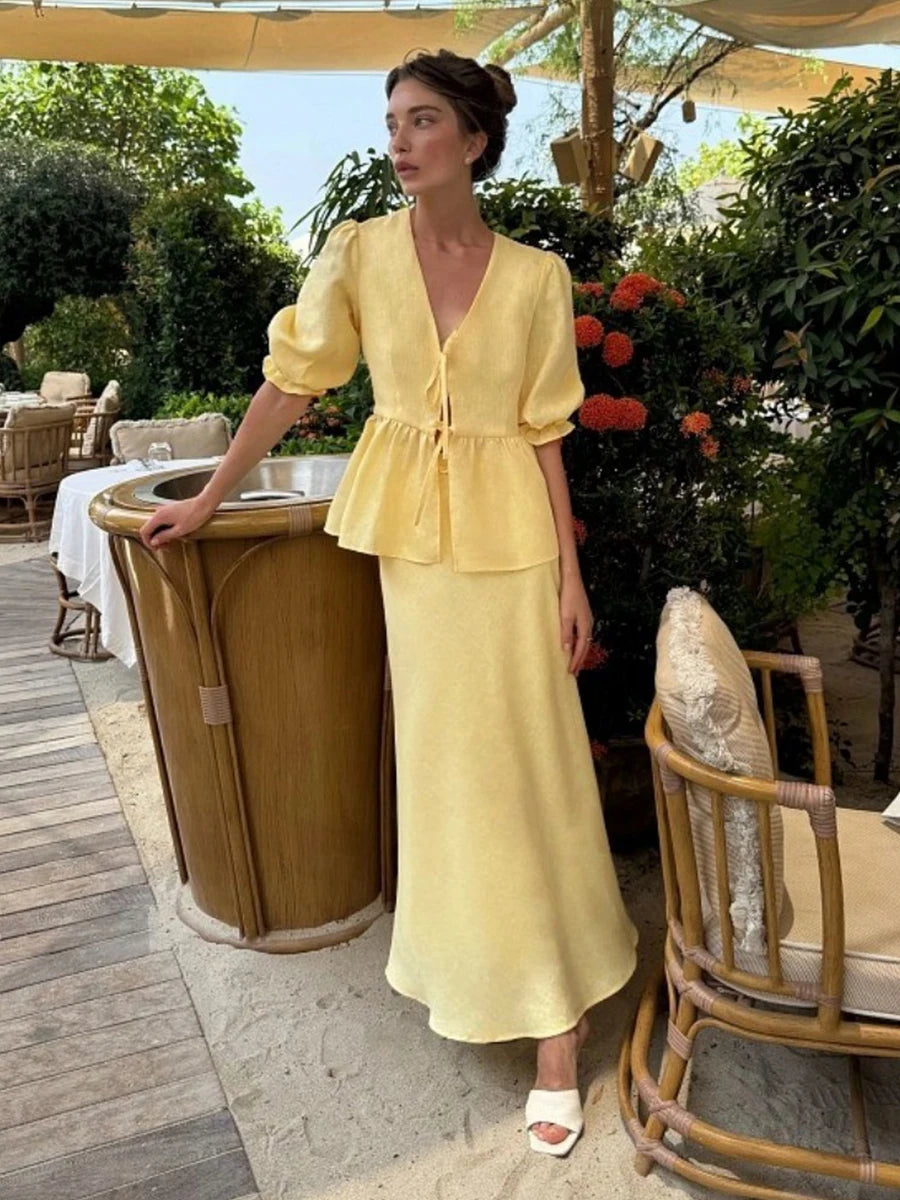 Women's 100% Cotton Sienna Set