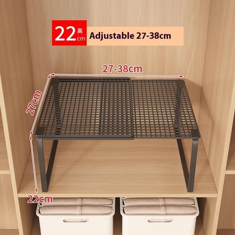 Clothes Retractable Wardrobe Storage Layered Organizer