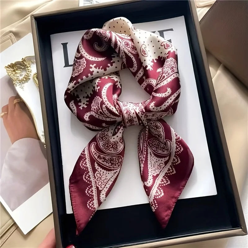 Luxury Small Square Scarf