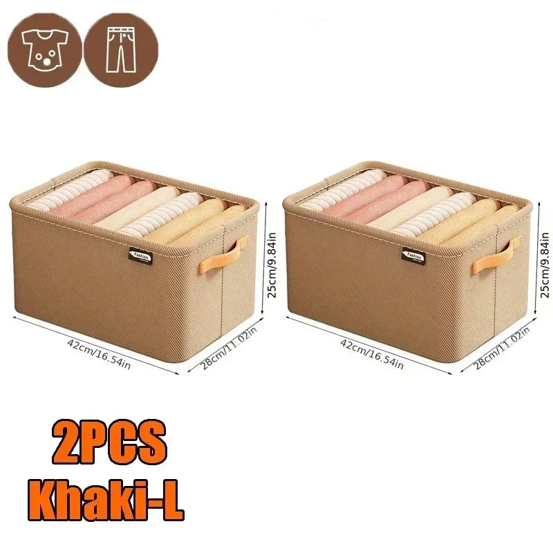 Storage Box Wardrobe Clothes Storage Organizers