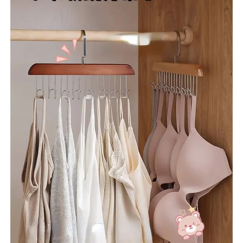 Multiple Hooks for Clothes