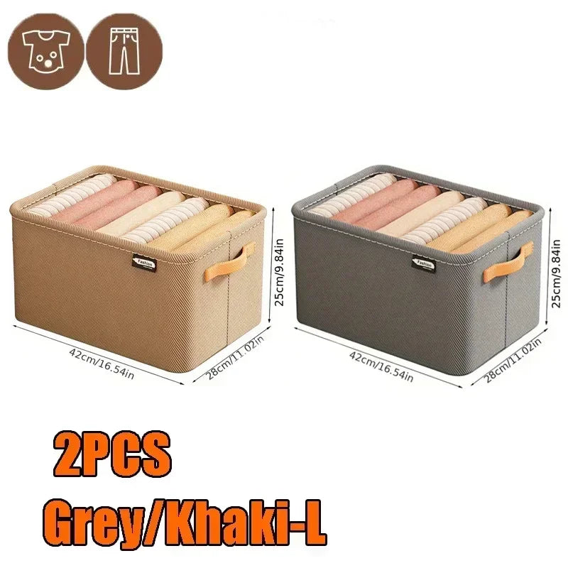 Storage Box Wardrobe Clothes Storage Organizers