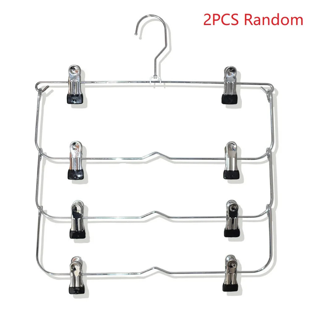 Multi-Functional Hanger Storage Skirt Rack