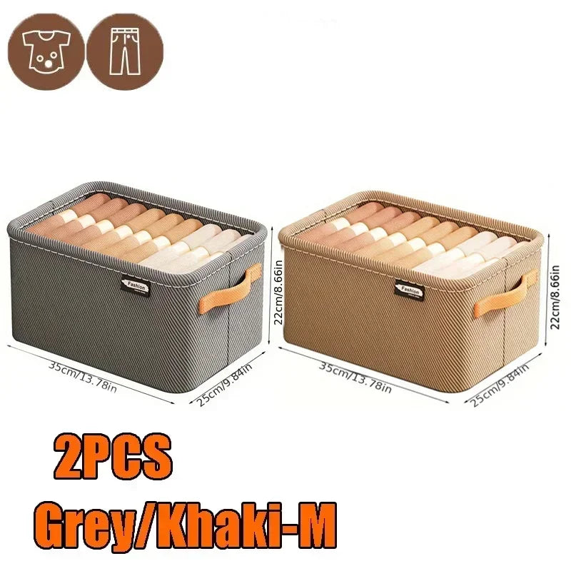 Storage Box Wardrobe Clothes Storage Organizers