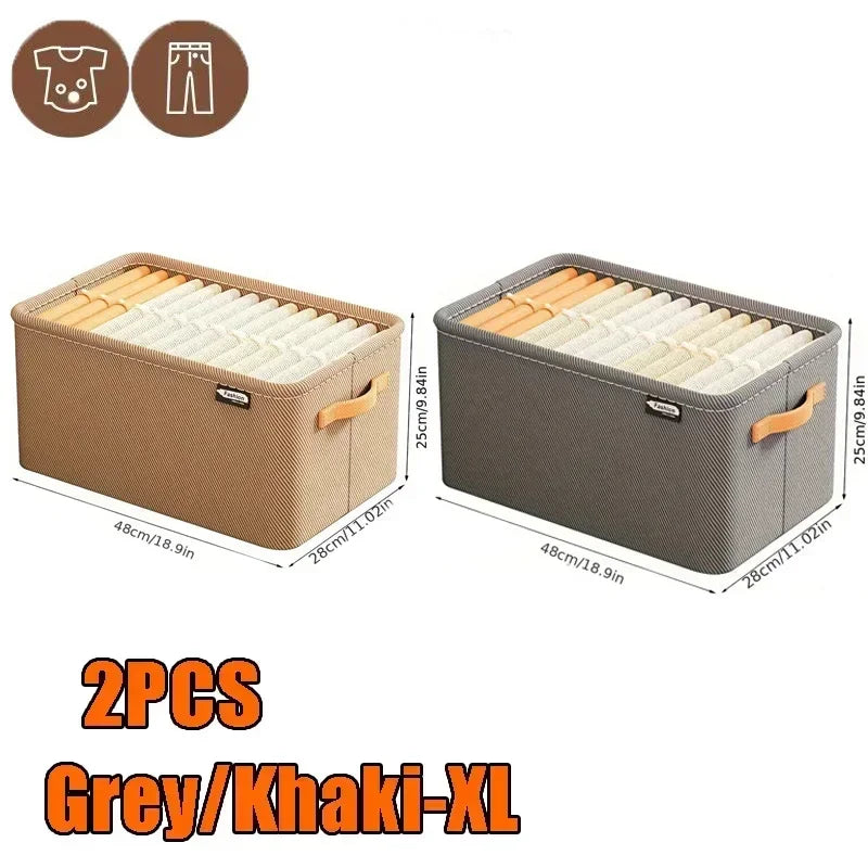 Storage Box Wardrobe Clothes Storage Organizers