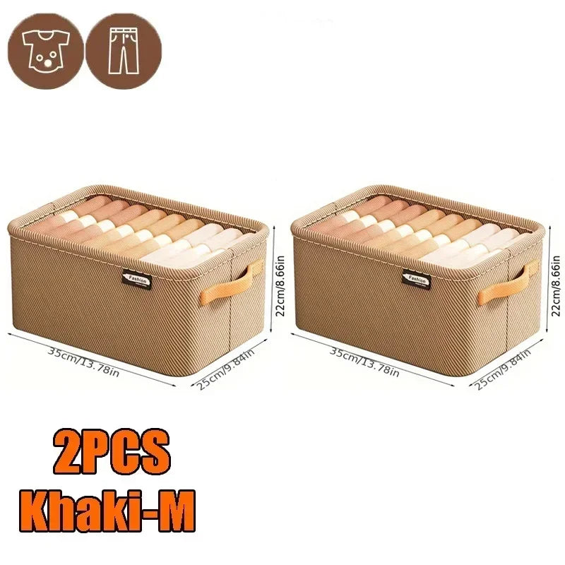 Storage Box Wardrobe Clothes Storage Organizers
